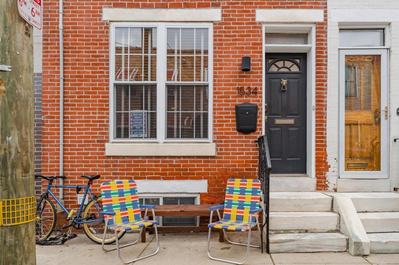 Bedroom In Thoughtfully Decorated East Passyunk Home Filadélfia Exterior foto